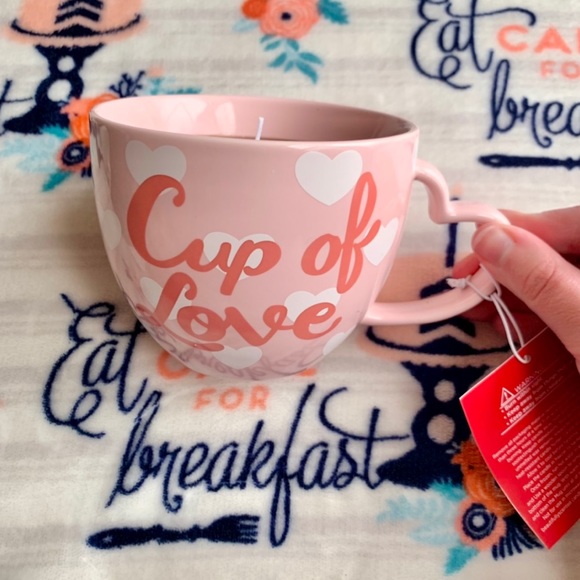 1 LEFT! ☕️ Cup Of Love Latte Art Candle Mug ☕️ - Picture 3 of 8